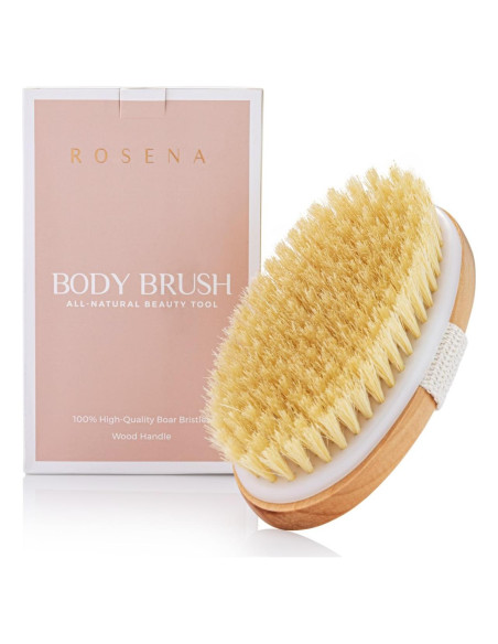 Cepillo Corporal Seco Ovalado Rosena - Exfoliante Natural 100g Cepillo Corporal Seco Ovalado Rosena - Exfoliante Natural 100g