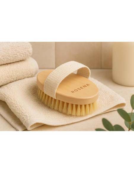 Cepillo Corporal Seco Ovalado Rosena - Exfoliante Natural 100g Cepillo Corporal Seco Ovalado Rosena - Exfoliante Natural 100g