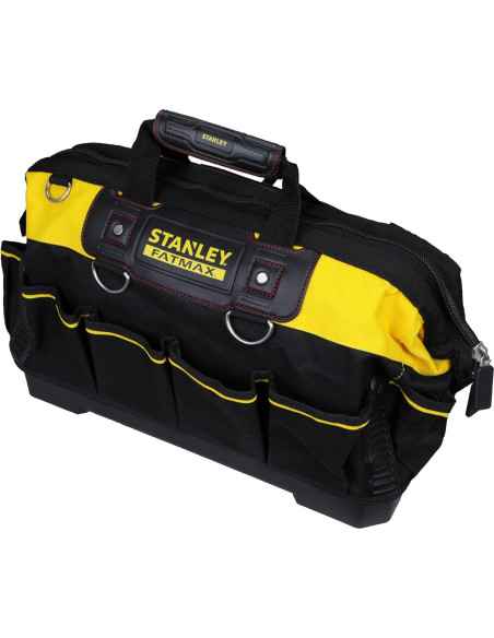 Bolsa de Herramientas Stanley FatMax 46 cm, 600 Denier, Negro/Amarillo Bolsa de Herramientas Stanley FatMax 46 cm, 600 Denier, Negro/Amarillo