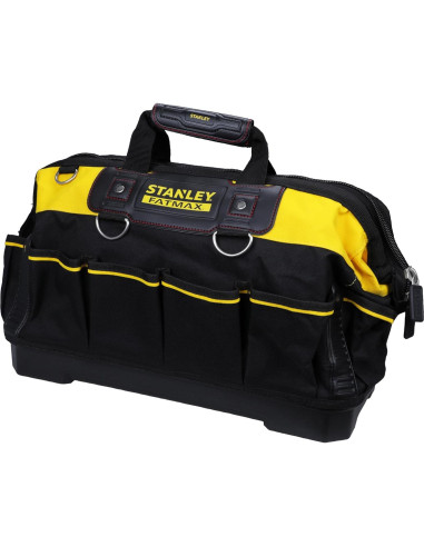 Bolsa de Herramientas Stanley FatMax 46 cm, 600 Denier, Negro/Amarillo