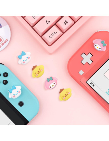 Tapas de Agarre para Pulgar DLseego para Switch Lite y OLED