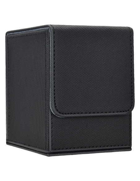 Caja de Deck Zettokete para 100 Cartas Doble Manga - Negro Caja de Deck Zettokete para 100 Cartas Doble Manga - Negro