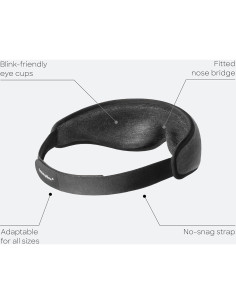 Máscara de Ojos Ostrichpillow Ergonométrica 100% Oscura 2