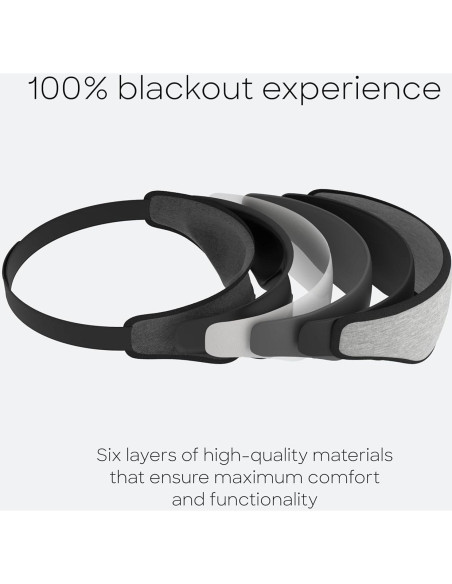 Máscara de Ojos Ostrichpillow Ergonométrica 100% Oscura Máscara de Ojos Ostrichpillow Ergonométrica 100% Oscura