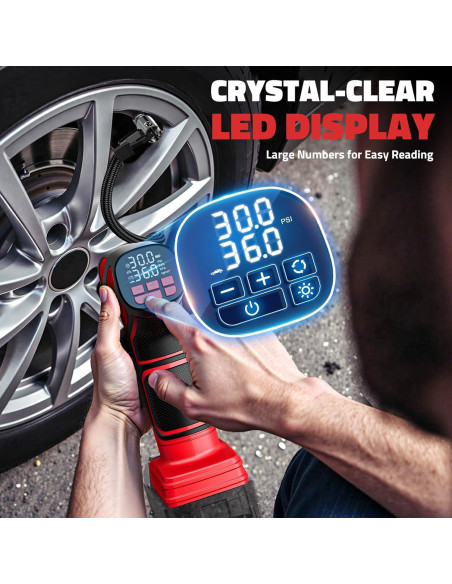 Compresor de Aire Portátil DIYtoolifz 150PSI para Neumáticos Compresor de Aire Portátil DIYtoolifz 150PSI para Neumáticos