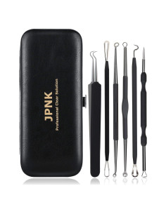 Kit de Extracción de Puntos Negros JPNK 6 Piezas Acero Inoxidable