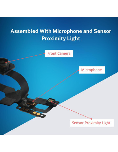Kit Reemplazo Cámara Frontal y Sensor Proximidad iPhone 8/SE