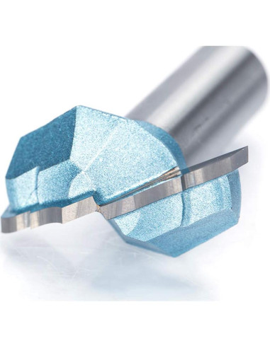 Brocas de Router 1/2" HUHAO para Carpintería - Acero Tungsteno