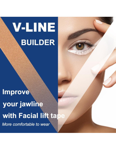 Cinta de Elevación Facial Akissos 2.5cm x 5m Antienvejecimiento