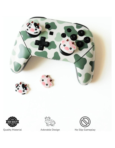 Tapas de agarre para joystick StickieTech, silicona suave, 4 piezas