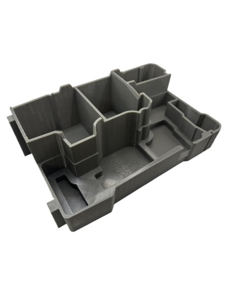 Inserto 3D para Lijadora Orbital M12 Milwaukee - Gris Industrial Inserto 3D para Lijadora Orbital M12 Milwaukee - Gris Industrial