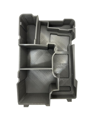 Inserto 3D para Lijadora Orbital M12 Milwaukee - Gris Industrial