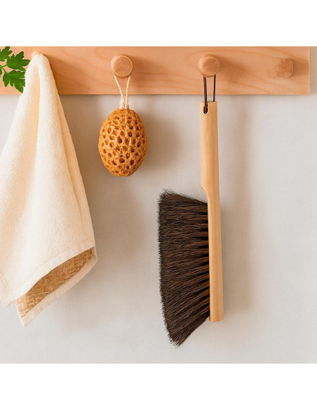 Cepillo de Contrachapado Takavu con Mango de Madera y Cerdas Naturales Cepillo de Contrachapado Takavu con Mango de Madera y Cerdas Naturales
