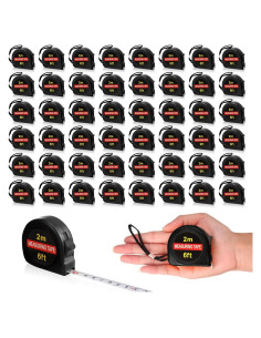 50 Cintas Métricas Retráctiles 2m Copkim - Regalos Prácticos