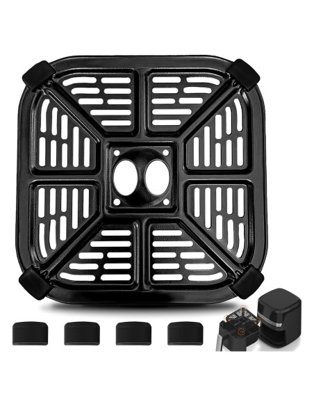 Plato de Parrilla para Freidora de Aire BLACK+DECKER 2QT 16cm Plato de Parrilla para Freidora de Aire BLACK+DECKER 2QT 16cm