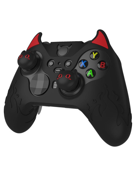 Funda de Silicona Antideslizante PlayVital para Xbox Elite Series 2 - Negro Funda de Silicona Antideslizante PlayVital para Xbox Elite Series 2 - Negro