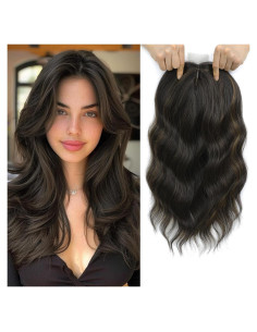 Tapa de cabello OLLAVO 3D 40.64x25.4cm sintético rizado