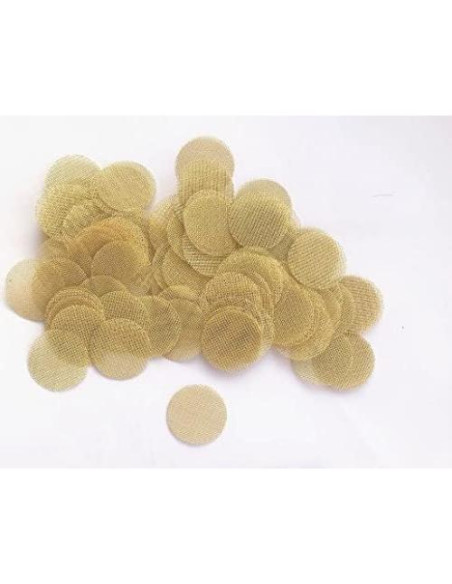 Pantallas de Tubo de Latón INBETTER 3/4" (100 pcs) Pantallas de Tubo de Latón INBETTER 3/4" (100 pcs)