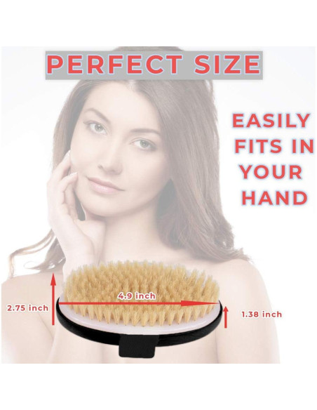 Cepillo Exfoliante Seco Avilana de Madera con Cerdas Naturales Cepillo Exfoliante Seco Avilana de Madera con Cerdas Naturales