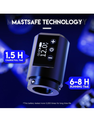 Mast Mini Pro Máquina de Tatuaje Inalámbrica 3.6mm Dorado