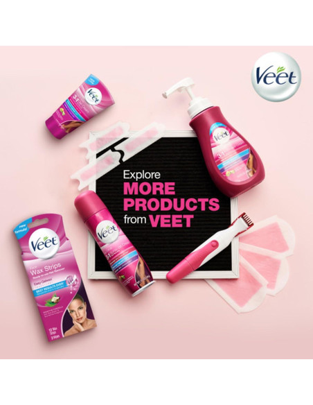Crema Depilatoria Veet Piel Sensible 200 ml con Aloe Vera Crema Depilatoria Veet Piel Sensible 200 ml con Aloe Vera