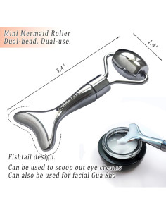 Rodillo Masajeador Facial BLISLIFE Cola de Pez 8.6 cm 2