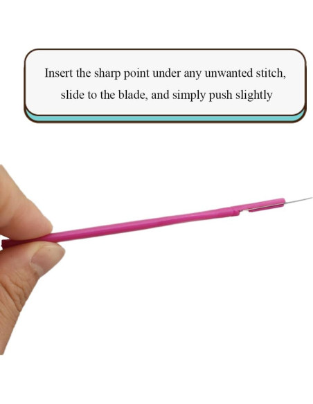 Desgarrador de Costuras HAHIYO Rosa Ergonómico 13.8 cm Desgarrador de Costuras HAHIYO Rosa Ergonómico 13.8 cm