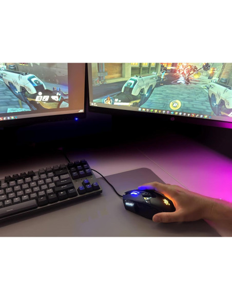 Ratón Gaming MOJO Pro Rendimiento Silencioso 12000 DPI Ratón Gaming MOJO Pro Rendimiento Silencioso 12000 DPI