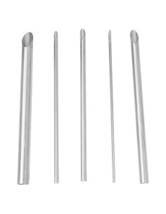 Juego de 5 Cortadores de Círculo Acero Inoxidable STOBOK 11cm