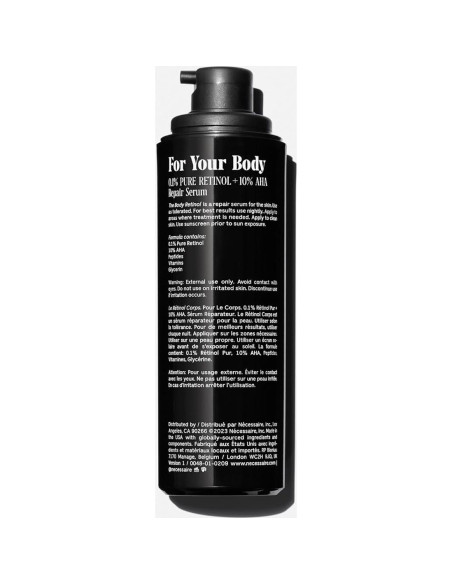 Suero Reparador Corporal Nécessaire con Retinol 0.1% y AHA 145g Suero Reparador Corporal Nécessaire con Retinol 0.1% y AHA 145g