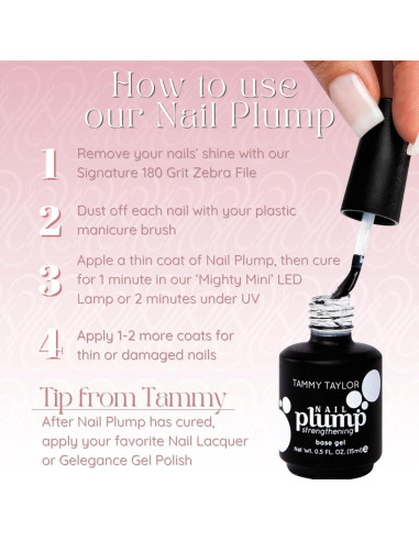 Endurecedor de Uñas Tammy Taylor Plump Kit Deluxe 142g