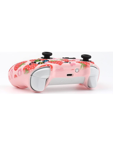 Funda de Silicona Antideslizante RALAN para Controlador Xbox Series Rosa