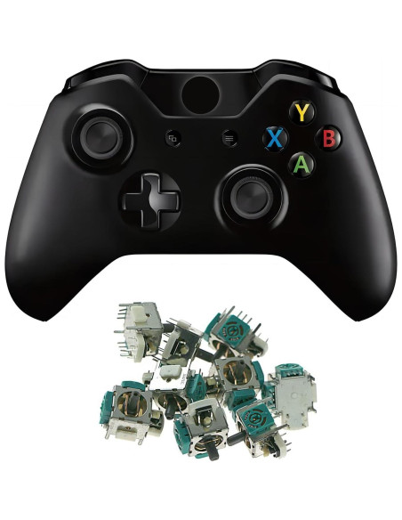 12 Palancas de Reemplazo Joystick Analógico 3D Auto-plaza 12 Palancas de Reemplazo Joystick Analógico 3D Auto-plaza