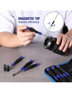 Set de Destornilladores de Precisión 10 Piezas WORKPRO 2