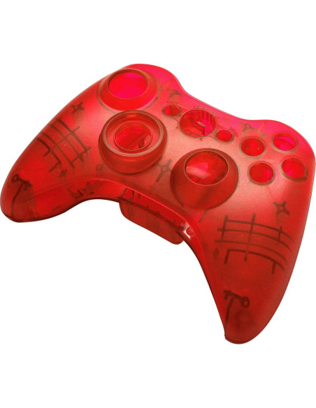 Kit Carcasa y Botones OSTENT para Controlador Xbox 360 Rojo Kit Carcasa y Botones OSTENT para Controlador Xbox 360 Rojo
