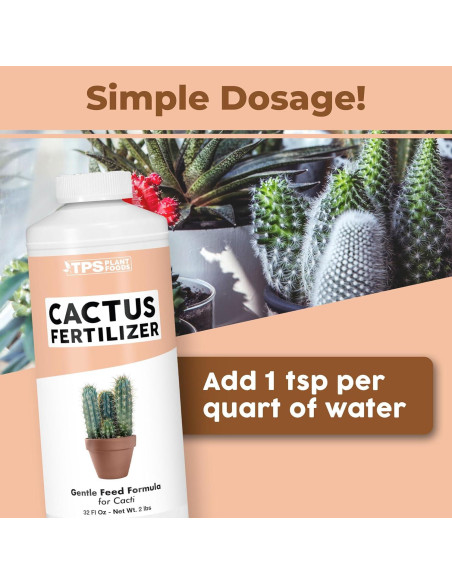 Fertilizante Líquido TPS Nutrients para Cactus y Plantas del Desierto 0.95L Fertilizante Líquido TPS Nutrients para Cactus y Plantas del Desierto 0.95L