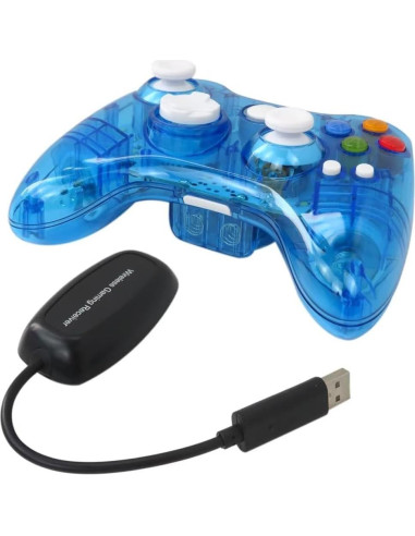 Controlador Inalámbrico USonline911 para Xbox 360 - Azul