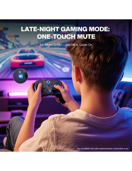 Controlador Inalámbrico NYXI Master P1 para PC/Switch/iOS/Android Controlador Inalámbrico NYXI Master P1 para PC/Switch/iOS/Android