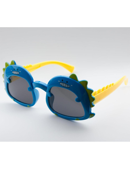 Gafas de sol de dinosaurio Eyeglasstor para niños 2-6 años UV400 Gafas de sol de dinosaurio Eyeglasstor para niños 2-6 años UV400