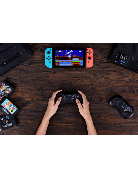 Controlador Bluetooth 8Bitdo M30 para Switch y PC - Negro Controlador Bluetooth 8Bitdo M30 para Switch y PC - Negro
