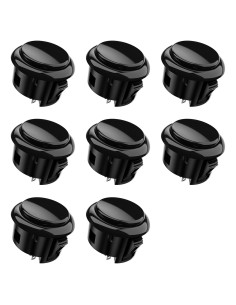 Botón de Presión MAYFLASH MFBK-30 30mm Negro para Joystick