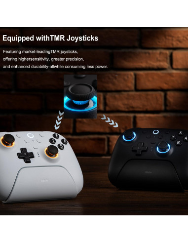 Controlador Bluetooth 8BitDo Ultimate 2 para Switch y PC