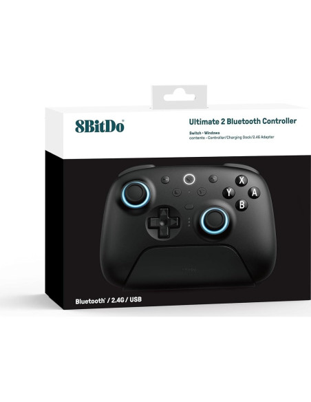 Controlador Bluetooth 8BitDo Ultimate 2 para Switch y PC Controlador Bluetooth 8BitDo Ultimate 2 para Switch y PC