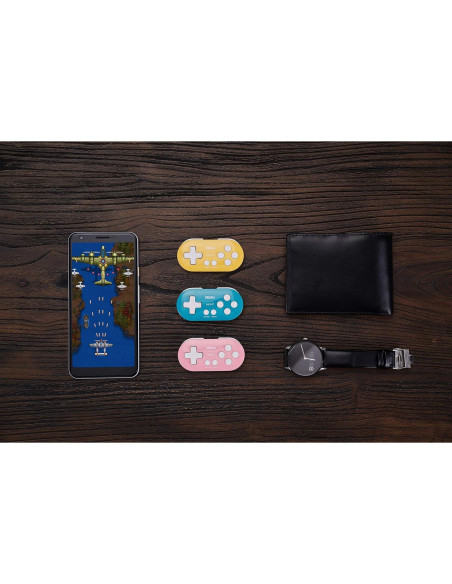 Controlador Mini Bluetooth 8Bitdo Zero 2 Rosa para Switch y PC Controlador Mini Bluetooth 8Bitdo Zero 2 Rosa para Switch y PC