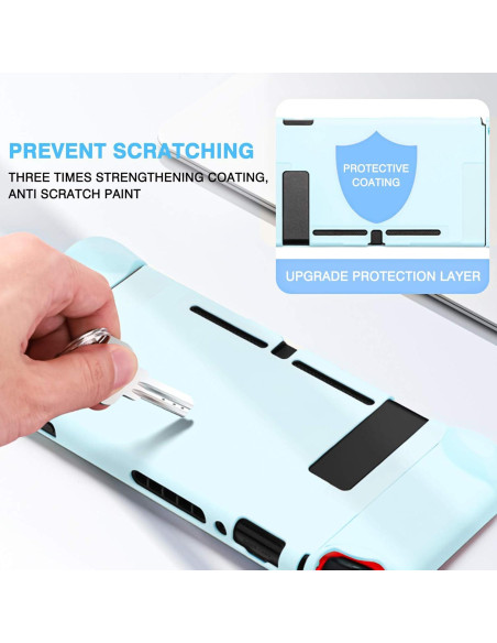 Funda Protectora DLseego para Controladores Joy-Con Switch - Azul Funda Protectora DLseego para Controladores Joy-Con Switch - Azul