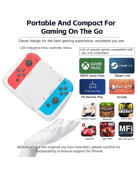 Soporte Ergonómico MystiForge 3-en-1 para iPhone y Switch Soporte Ergonómico MystiForge 3-en-1 para iPhone y Switch