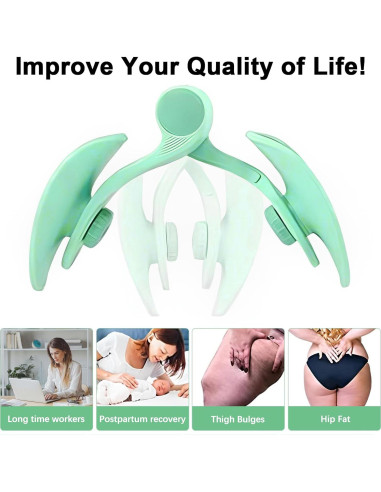 Entrenador de Caderas TINRIEF Sin Banda 0.73kg Verde Claro