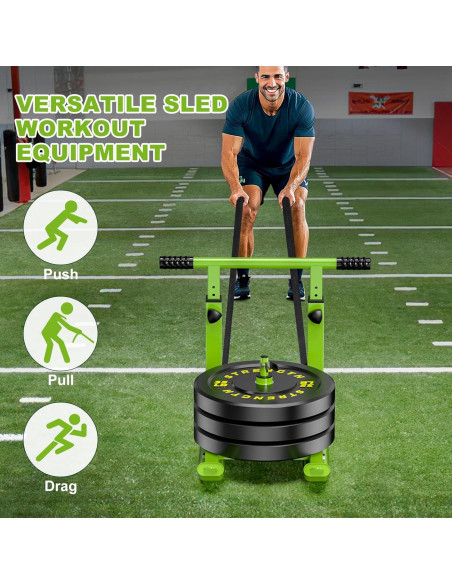 Trineo de Peso Choiana SP0513 para Entrenamiento de Fuerza Trineo de Peso Choiana SP0513 para Entrenamiento de Fuerza