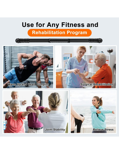 Barra de Ejercicio Fitness Warm Y, 91.4 cm, Fibra de Vidrio Barra de Ejercicio Fitness Warm Y, 91.4 cm, Fibra de Vidrio