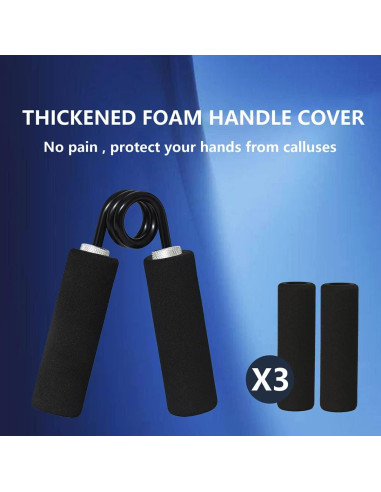 Fortalecedor de Agarre SEEPROS 100-200 kg Metal Antideslizante